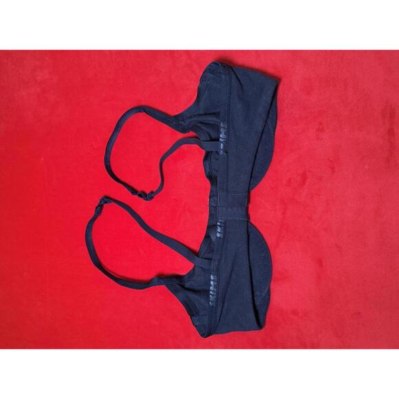 NWOT Skims Cotton Jersey T Shirt Bra Color ONYX Size 32B - Picture 2 of 3